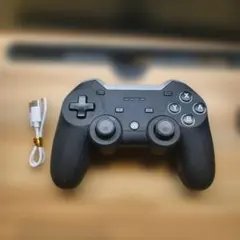 ⭐️ Switch対応 ワイヤレスコントローラー 動作OK ケーブル付き ✨️