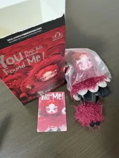 ポップマート正規店！ スカルパンダYou Found Me! 赤　ムービングアイ