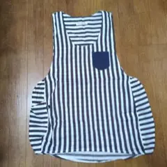 ストライプエプロン Mサイズ