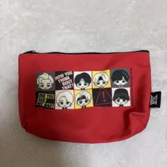 TinyTAN ポーチ レッド