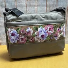 アーンジョー　花柄刺繍　ショルダーバッグ　新品未使用
