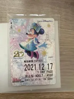 ディズニーリゾートライン フリーきっぷ 使用済み リゾラ 35周年
