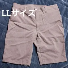 チェック柄　ハーフパンツ メンズ　LLサイズ