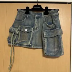 デニム ミニスカート