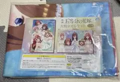 【新品未開封】最終値下！五等分の花嫁　大判タオルケット　缶バッジ セット