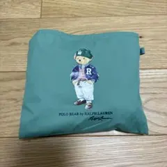 未使用　Polo Bear by Ralph Lauren エコバッグ　グリーン