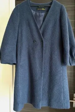 アーバンリサーチ　ノーカラーウールコート