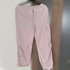 H&M カーゴパンツ ピンク