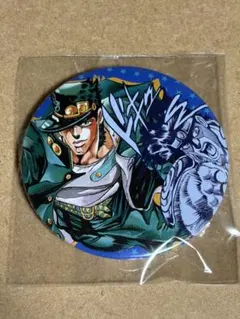 ジョジョの奇妙な冒険 空条承太郎 スタープラチナ 缶バッジ