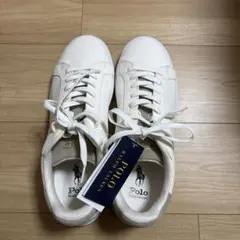 Polo Ralph Lauren スニーカー ホワイト 新品のサムネイル