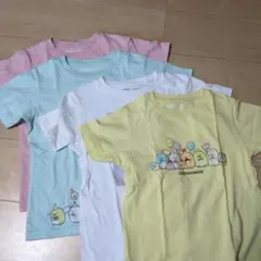 すみっコぐらし Tシャツ 120cm イエロー