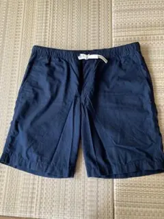 美品MUJI無印良品　メンズネイビー 綿ショートパンツ ハーフパンツ　Mサイズのサムネイル