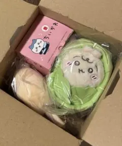 ちいかわ ぬいぐるみ 葉っぱ付き