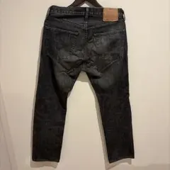 Levi's 505 ダークグレー ストレートデニム 32×34