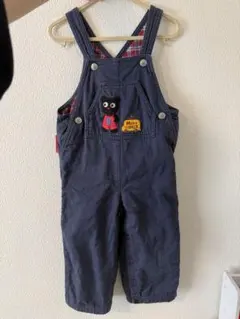 ミキハウス　オーバーオール　レトロ　サロペ　サロペット