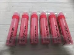 【新品】 呉竹 ZIG ポストチョークマーカー 15mm レッド　６本セット