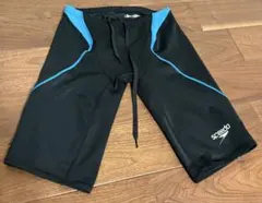 Speedo 競泳水着 ブラック/ブルー FINA認証