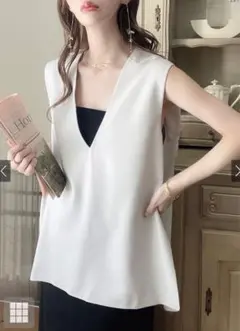 GRL 前後差ヘムロングベスト[an1320]