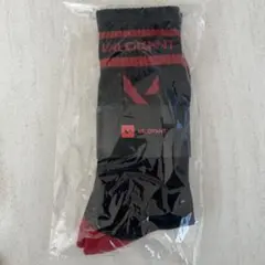 モ*勢様 (新品未開封)VALORANT 黒赤ソックス 日本製　非売品