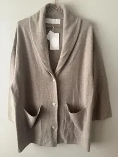 Wako's Room Calmereカシミヤ混オーバサイズカーディガン S-M
