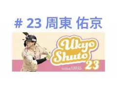 26ピンクフル　フォトフェイスタオル(23 周東)