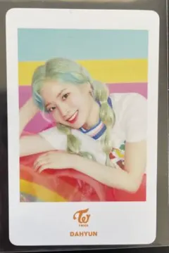 TWICE ダヒョン トレカ フォトカード ハピハピ