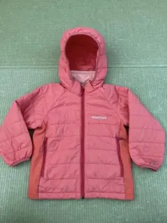 mont-bell フード付き中綿コート 100サイズ ピンク