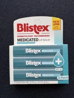 Blistex Medicated Lip Balm 3本入り①のサムネイル