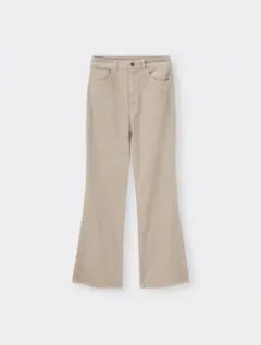 【GU】コーデュロイフレアパンツRS