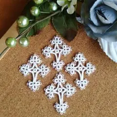 【専用】(No.92)クロス(十字架) 小サイズ　4枚セット