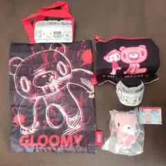 GLOOMY/ グルーミー トートバッグ ポーチ キーホルダー セット☆ ガチャ