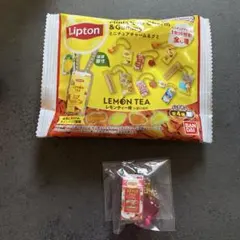 Lipton ミニチュアチャーム　アップルティー　グミ付