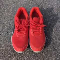 【美品】PUMA プーマ スニーカー レッド 27.0cm