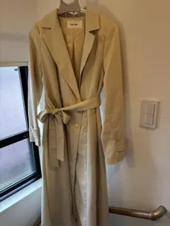 ROYAL PARTY ベージュ バックタックトレンチコート