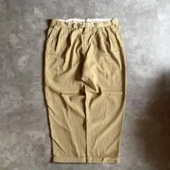 ポロラルフローレン スラックス ベージュ W38 L30 ワイド 極太 春服のサムネイル