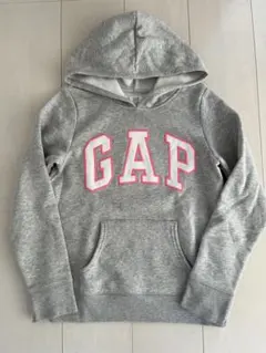 GAP キッズ パーカー グレー L(140cm)