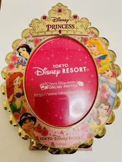 ディズニープリンセス　フォトフレーム　写真たて