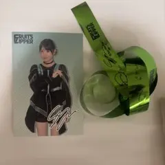 櫻井優衣 黒衣装 ポストカード はちゃめちゃわちゃライブ 銀テープ付
