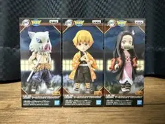 【ワーコレ】鬼滅の刃 フィギュア3体セット
