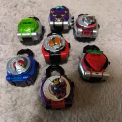 仮面ライダー 変身ベルト用アイテム 7個セット