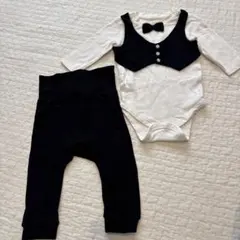 タキシード風ロンパース 70cm