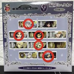 フリューくじ 刀剣乱舞 其ノ七 G賞 編成ミニタオル 5種