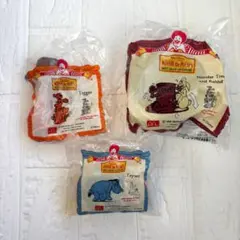 【未開封】ハッピーセット くまのプーさん フィギュア 3点セット　1998年