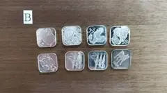 純銀メダル 8枚セット