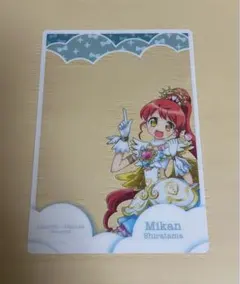 【匿名配送】アイカツ！×プリパラ 映画 クリアフレーム 白玉みかん