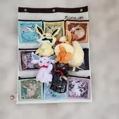 Eevee Collection ウォールポケット、ぬいぐるみ4体セット