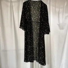 iNGNI 花柄ワンピース 7分袖　Mサイズ