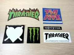 THRASHER スケートボード ステッカーセット