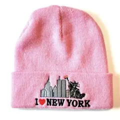 【国内正規品】Supreme / I Love NY Beanie Pinkのサムネイル