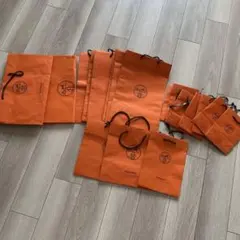 HERMES ショップ袋 オレンジ 複数セット18枚